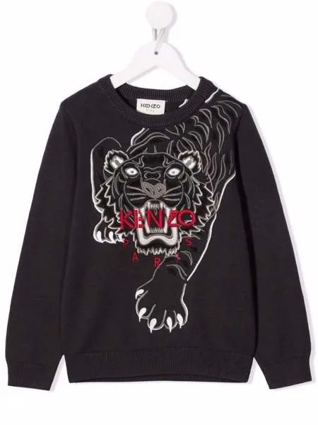 Kenzo Kids толстовка с принтом