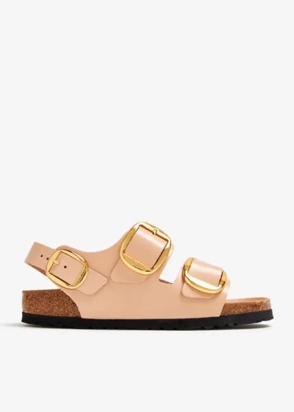 Сандалии Birkenstock Milano Big Buckle, бежевый