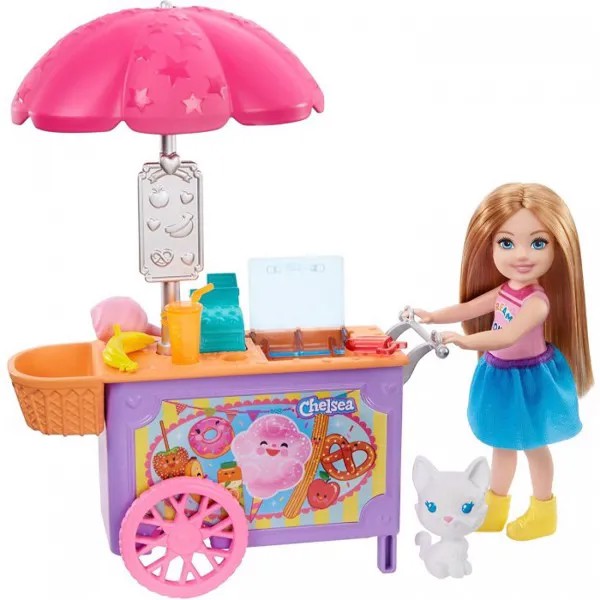 Barbie Игровой набор Челси Магазин кафе