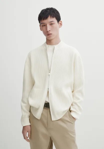 Кардиган Massimo Dutti, белый