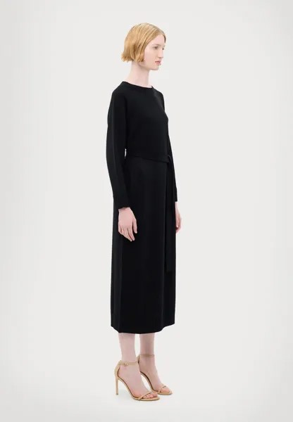 Сарафан SCRIVIA Max Mara Leisure, черный