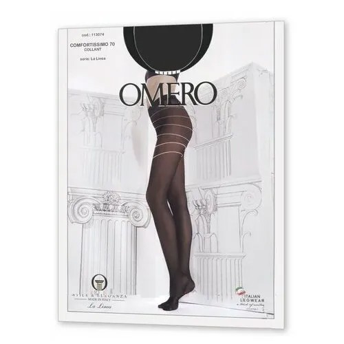 Колготки Omero Comfortissimo, 70 den, размер 4, черный