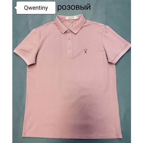 Поло QWENTINY, размер L, розовый