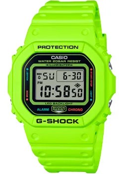 Японские наручные  мужские часы Casio DW-5600EP-9. Коллекция G-Shock
