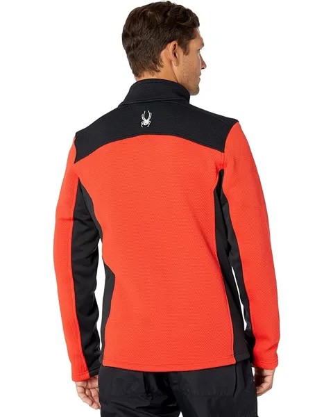 Куртка Spyder Encore Full Zip Fleece Jacket, цвет Volcano/Black
