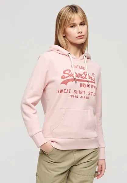 Толстовка CLASSIC HERITAGE Superdry, розовый