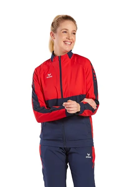 Спортивная куртка erima Six Wings Präsentationsjacke, цвет new navy/rot
