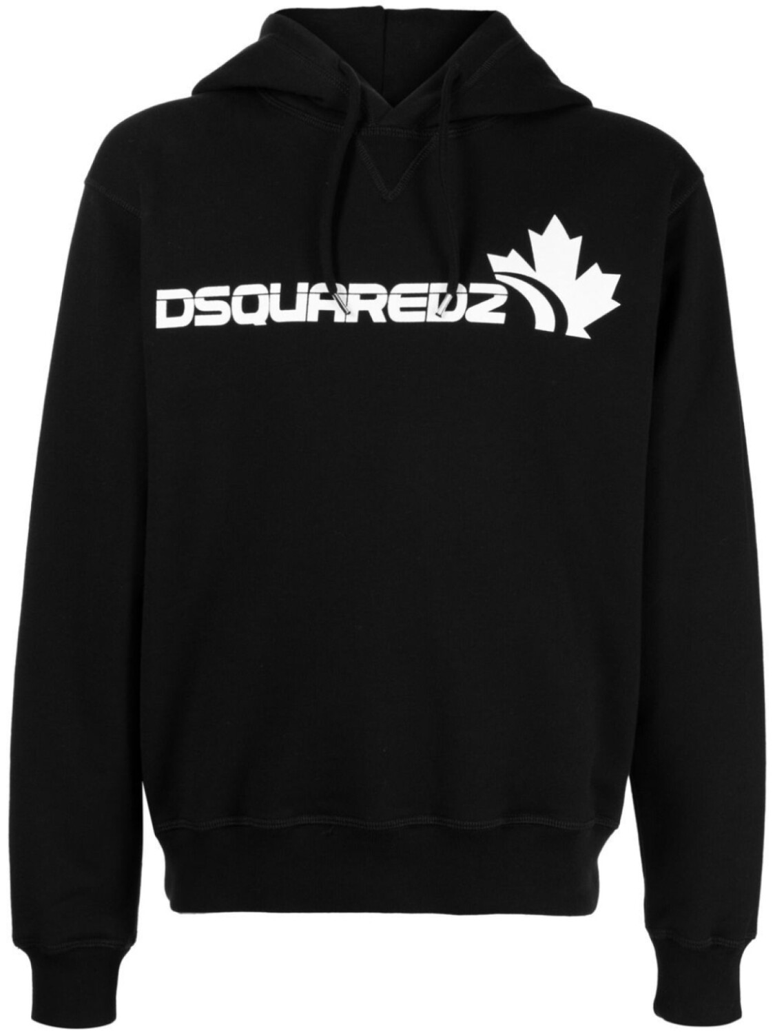 Dsquared2 худи с логотипом, черный