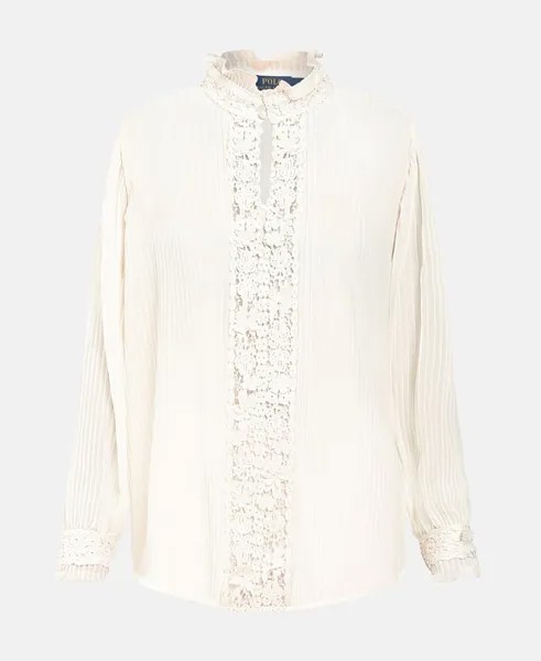 Рубашка-блузка Polo Ralph Lauren, белый