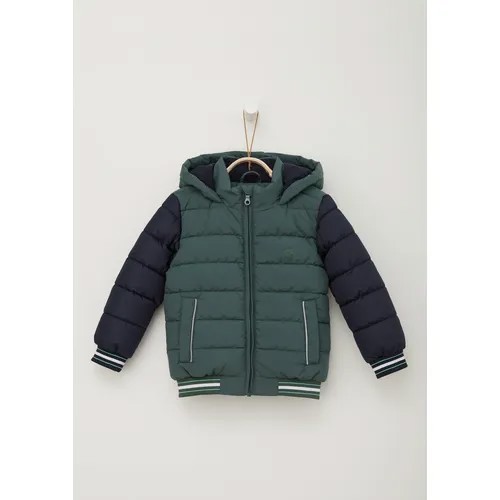 Куртка s.Oliver, размер 134, синий, зеленый