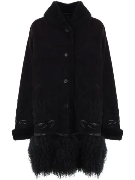 Ermanno Scervino вышитая дубленка