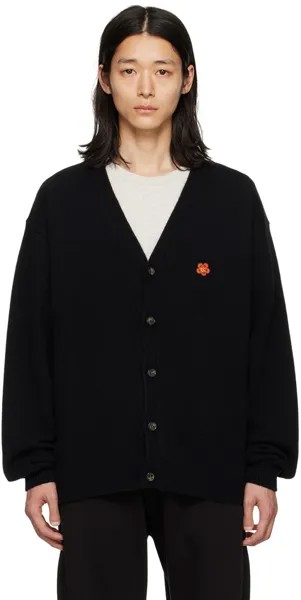 Черный - Кардиган с цветочным узором Paris Boke Kenzo