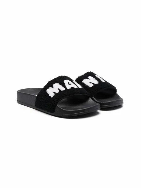 Marni Kids сандалии с логотипом