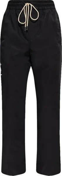 Брюки Just Don Dealer Track Pants 'Black/Gold', черный