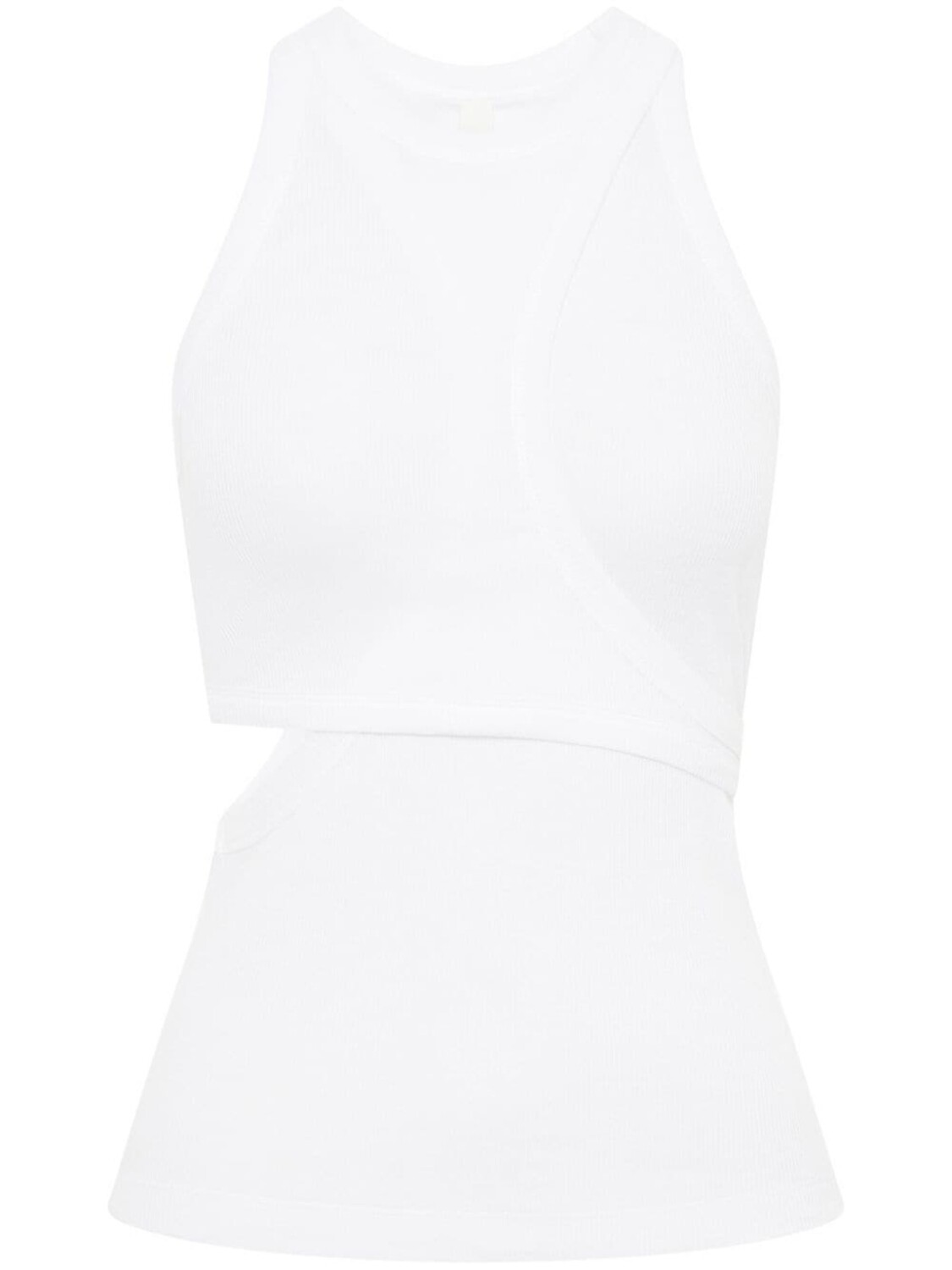 Многослойный топ Modular Dion Lee, белый