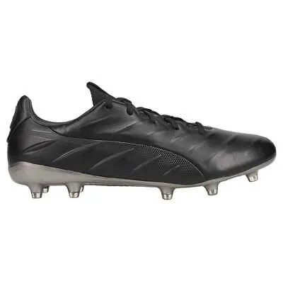 Футбольные бутсы Puma King Platinum с твердым покрытием мужские черные кроссовки спортивная обувь