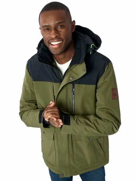 Спортивная куртка мужская NoBrand AD2155 хаки 3XL