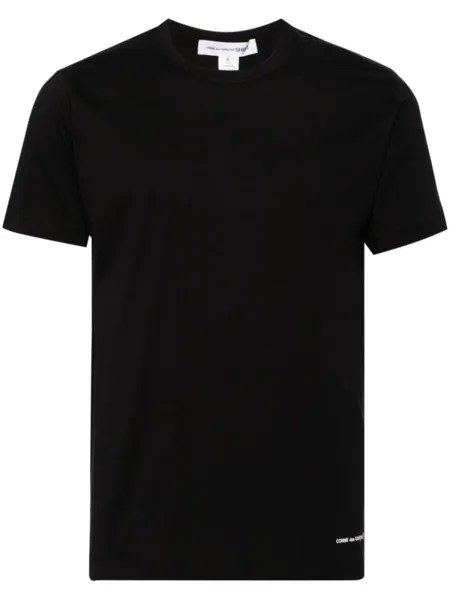 Comme Des Garçons Shirt футболка с логотипом, черный
