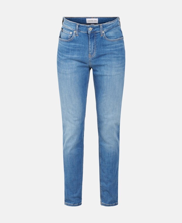 Джинсы скинни Calvin Klein Jeans, синий