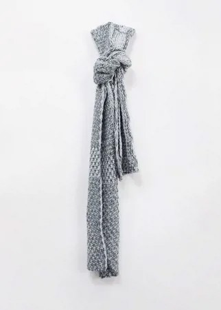 Серый шарф крупной вязки Urbancode