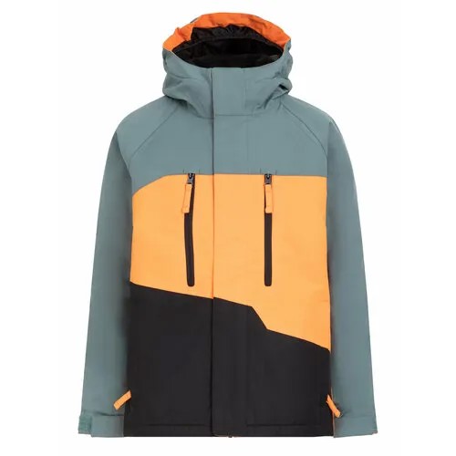 Куртка 686 Geo Insulated, размер L, оранжевый, серый