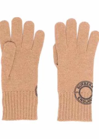 Burberry перчатки с логотипом