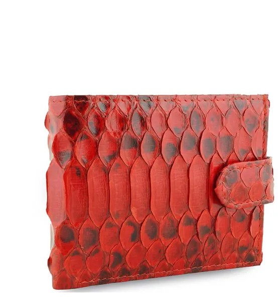 Портмоне унисекс Exotic Leather kz-094 красное