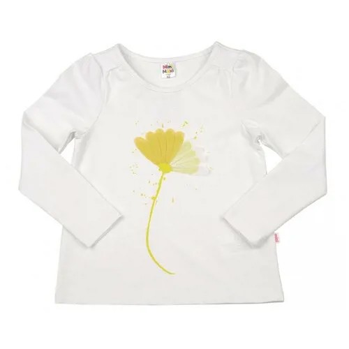 Лонгслив Mini Maxi, хлопок, размер 110, желтый