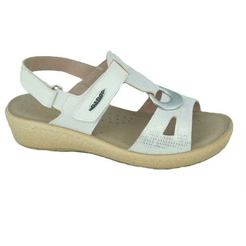 Сандалии женские Fly Flot 55B48 3B 7002 (WHITE) белый 38 размер (24.3см-24.7см)