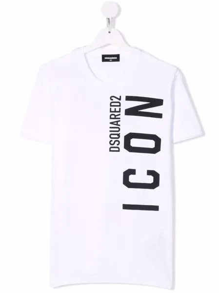 Dsquared2 Kids футболка с принтом Icon