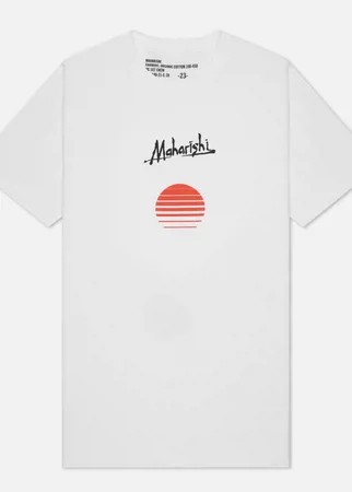 Мужская футболка maharishi Apocalypse, цвет белый, размер M