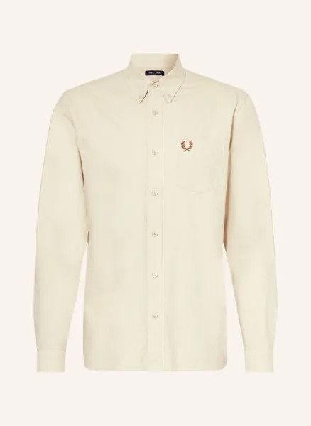 Рубашка FRED PERRY Regular Fit, светло-коричневый