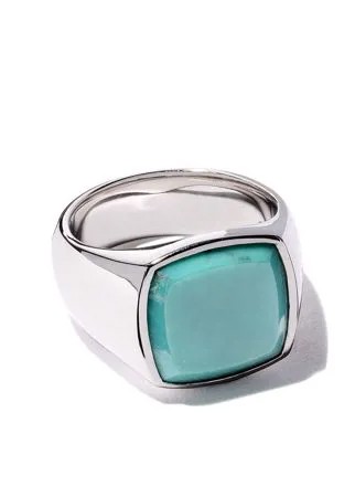 Tom Wood cushion turquoise ring