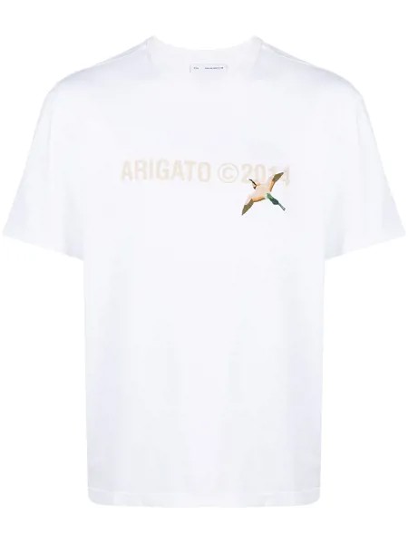 Axel Arigato футболка из органического хлопка с логотипом