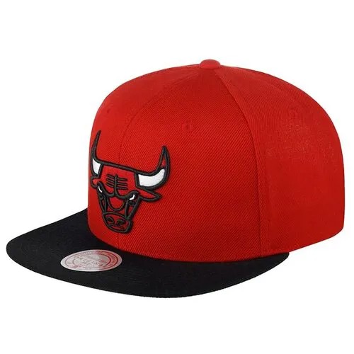 Бейсболка Mitchell & Ness, размер OneSize, красный