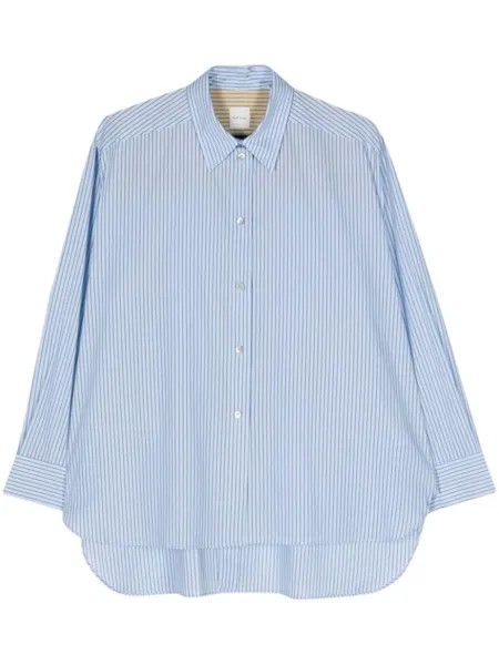 Paul Smith полосатая рубашка с пуговицами, синий