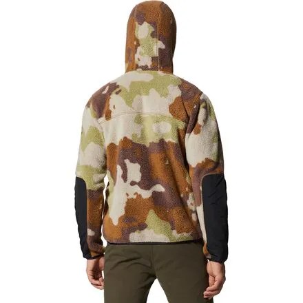 Флисовая толстовка HiCamp мужская Mountain Hardwear, цвет Corozo Nut Pines Camo