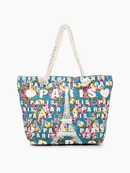 Пляжная сумка женская Rosedena BAG-46-2230 синяя