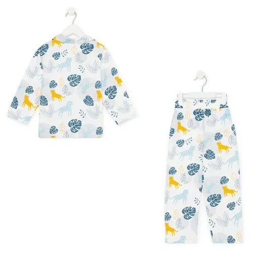 Пижама  Kaftan, размер 98-104, белый