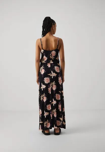 Длинное платье Vikami Strap Long Dress VILA, черное