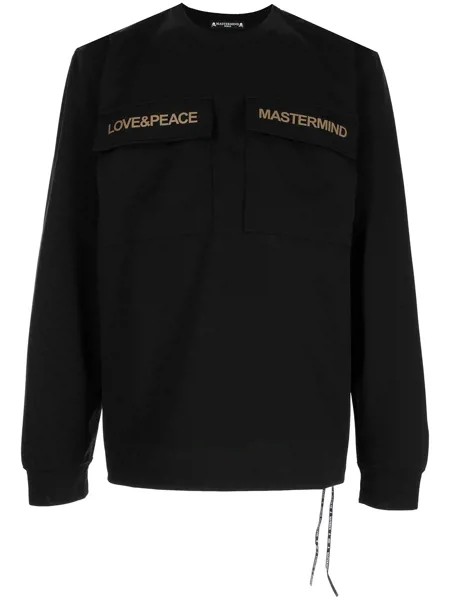 Mastermind World топ с длинными рукавами и карманами