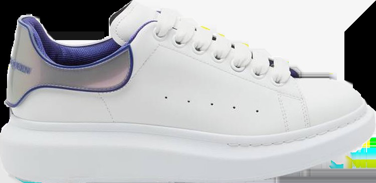 Кроссовки Alexander McQueen Oversized Sneaker 'White Utopian Blue', белый