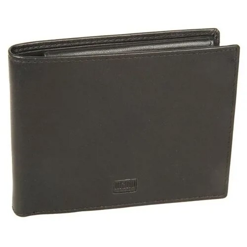Портмоне Mano 19104 tabula black, горизонтальное, черное