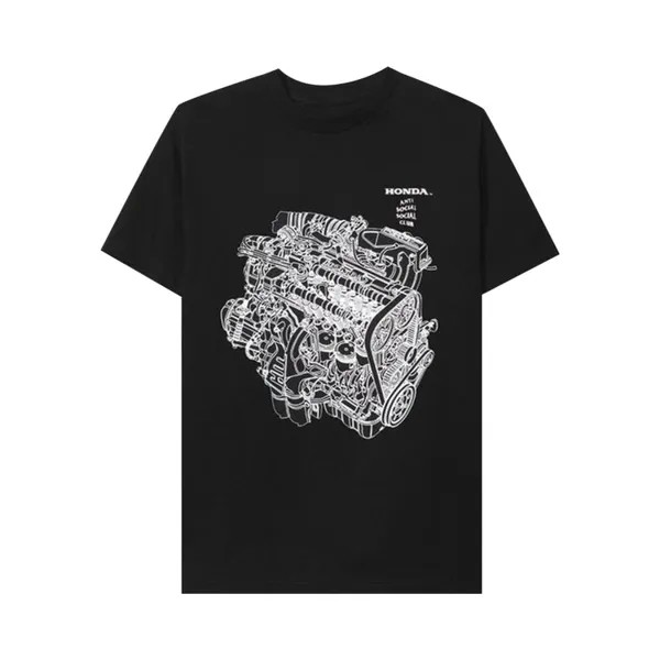 Футболка Anti Social Social Club Honda Motor Tee 'White', белый