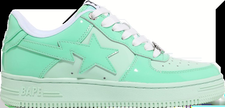 Кроссовки Wmns Bapesta 'Colors - Green', зеленый