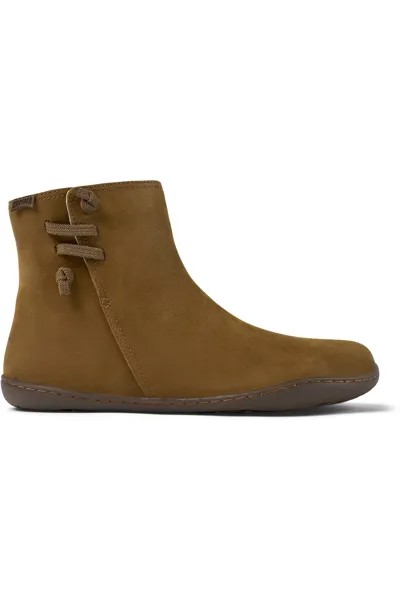 Ботинки Peu Cami 1433 из нубука Camper, коричневый