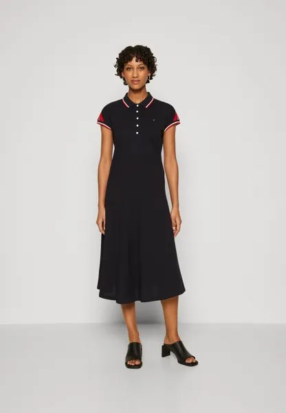 Летнее платье Polo Dress Tommy Hilfiger, цвет desert sky