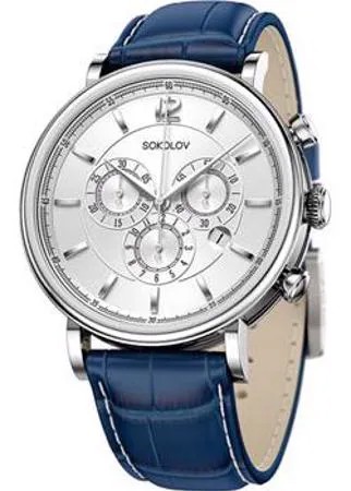 Fashion наручные  мужские часы Sokolov 125.30.00.000.03.03.3. Коллекция Motion