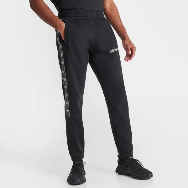 Мужские спортивные штаны Adidas Originals Tape Fleece Jogger, черный
