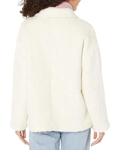Пальто Eileen Fisher Classic Collar Coat, цвет Soft White